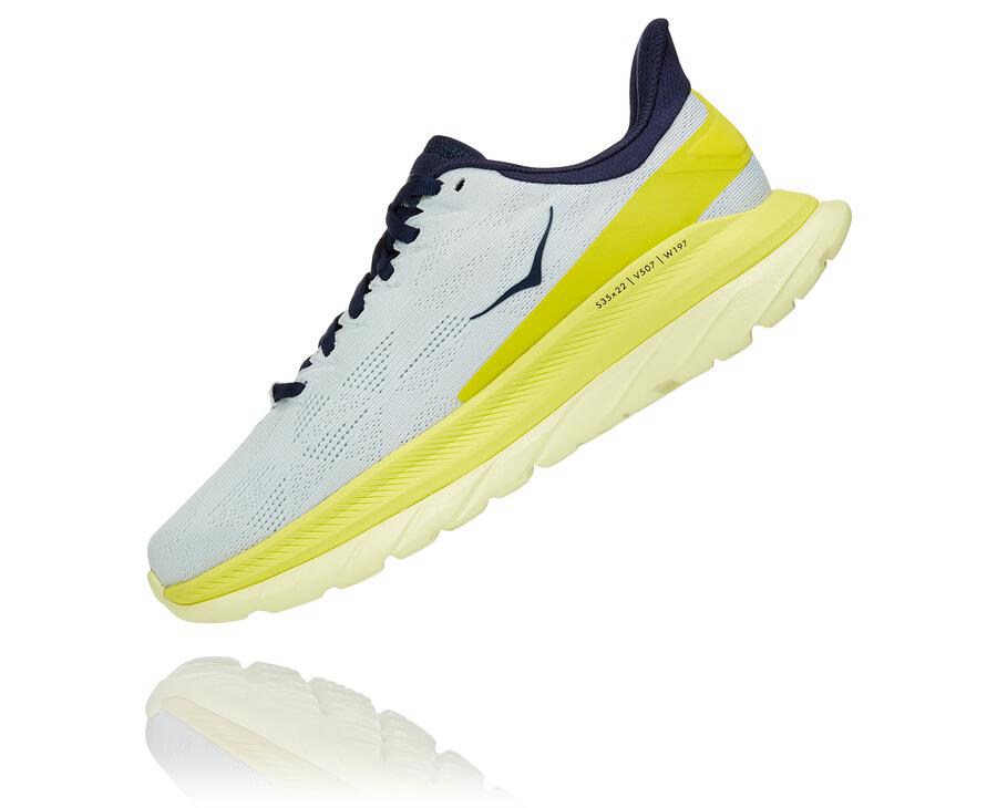 Tenis Hoka One One Mujer Blancos - Mach 4 - KFUP65712